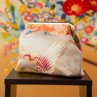 がま口バッグ（スクエア）