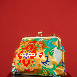 がま口バッグ（スクエア）