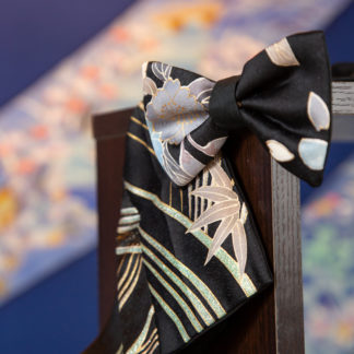 蝶ネクタイ＆ポケットチーフセット