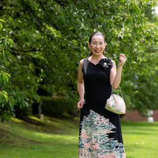 着物ドレス(加賀友禅)