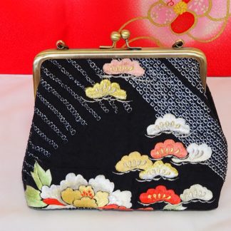 がま口バッグ（スクエア）